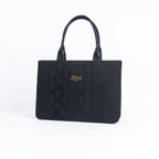 Leasto Personalized Premium Black Tote