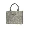 Leasto Personalized Lavender Tote