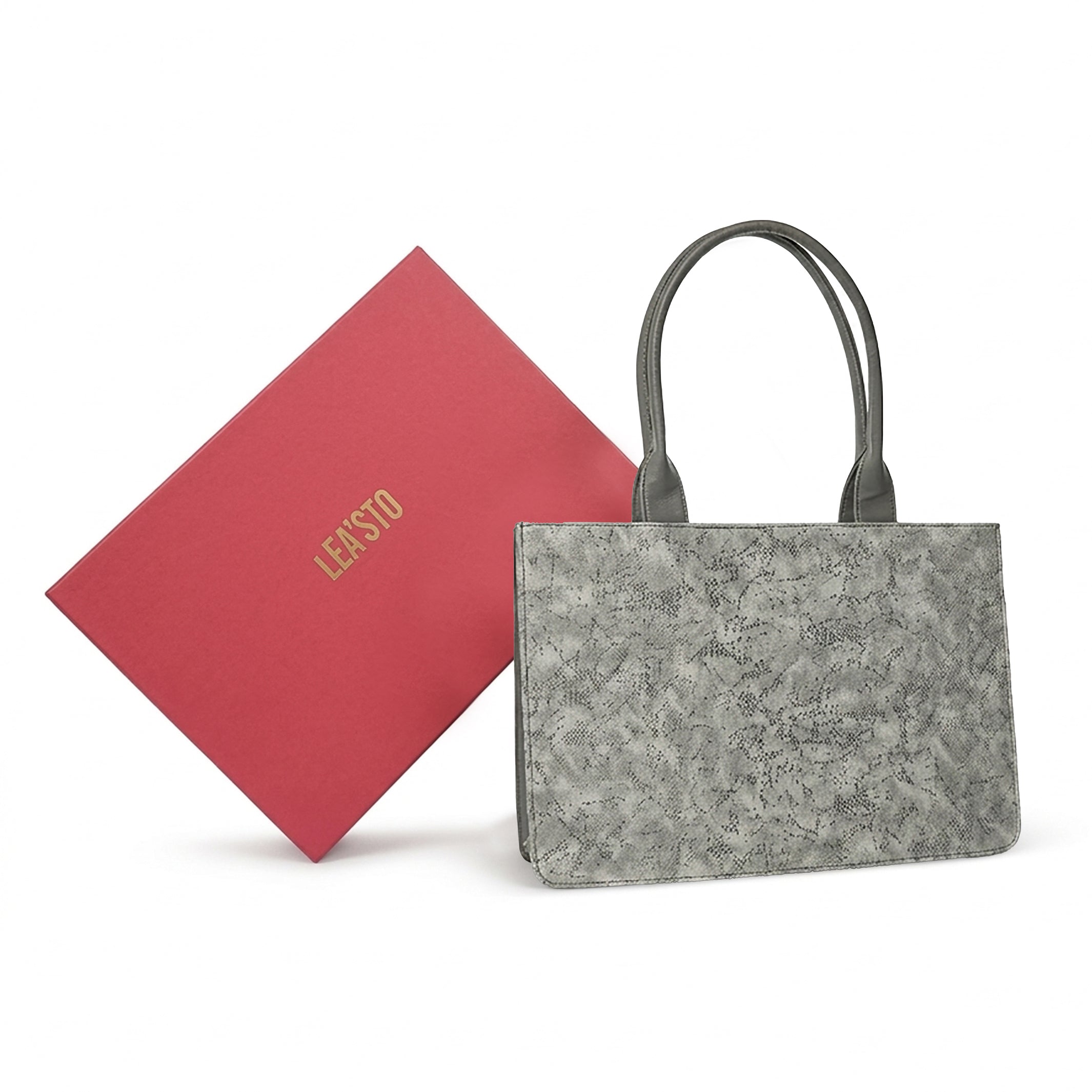 Leasto Personalized Lavender Tote