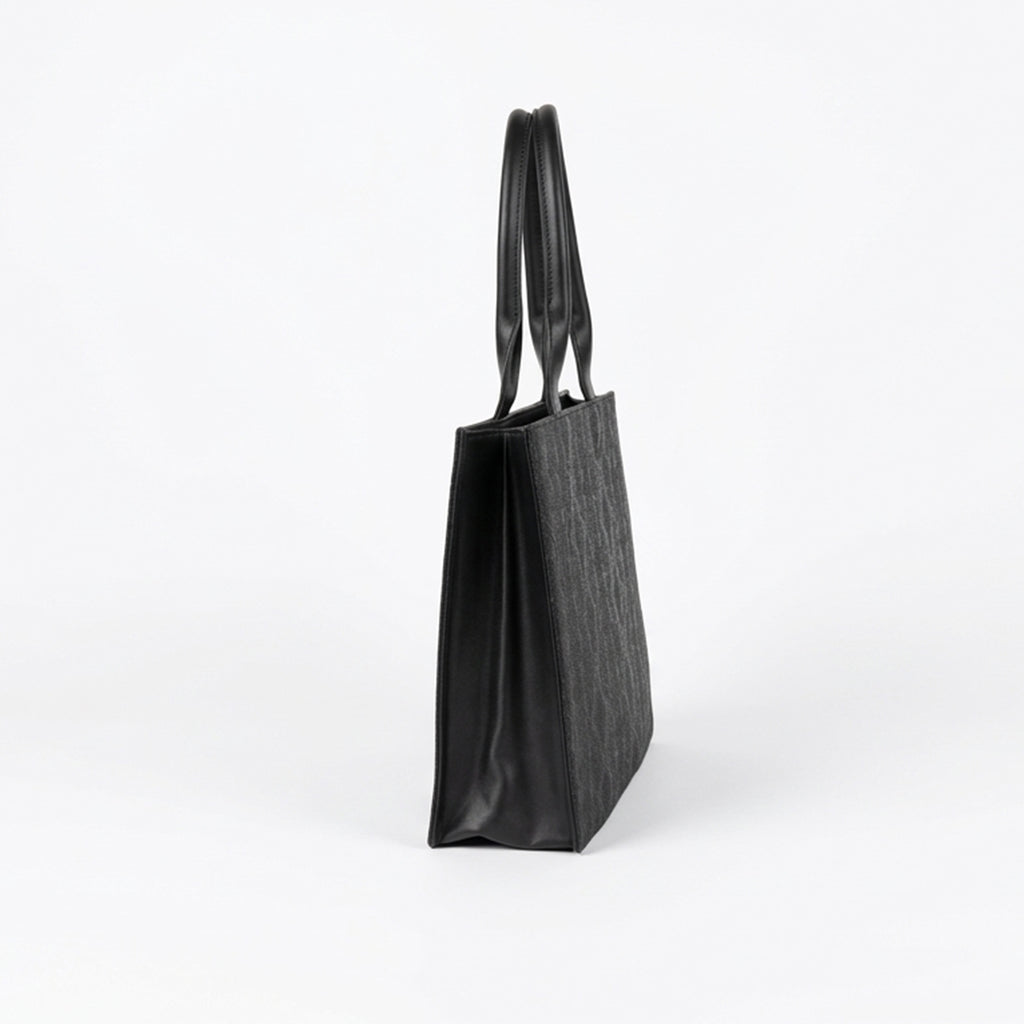 Leasto Personalized Premium Black Tote