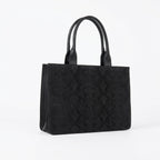 Leasto Personalized Premium Black Tote