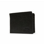 Leasto Classic Minimalist Bi-Fold Wallet - Black
