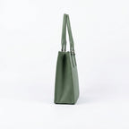 Leasto Botanical Garden Tote – Spacious Structured Handbag with Elegant Print