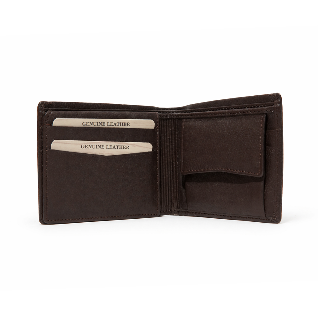 Leasto Premium Leather Bi-Fold Wallet