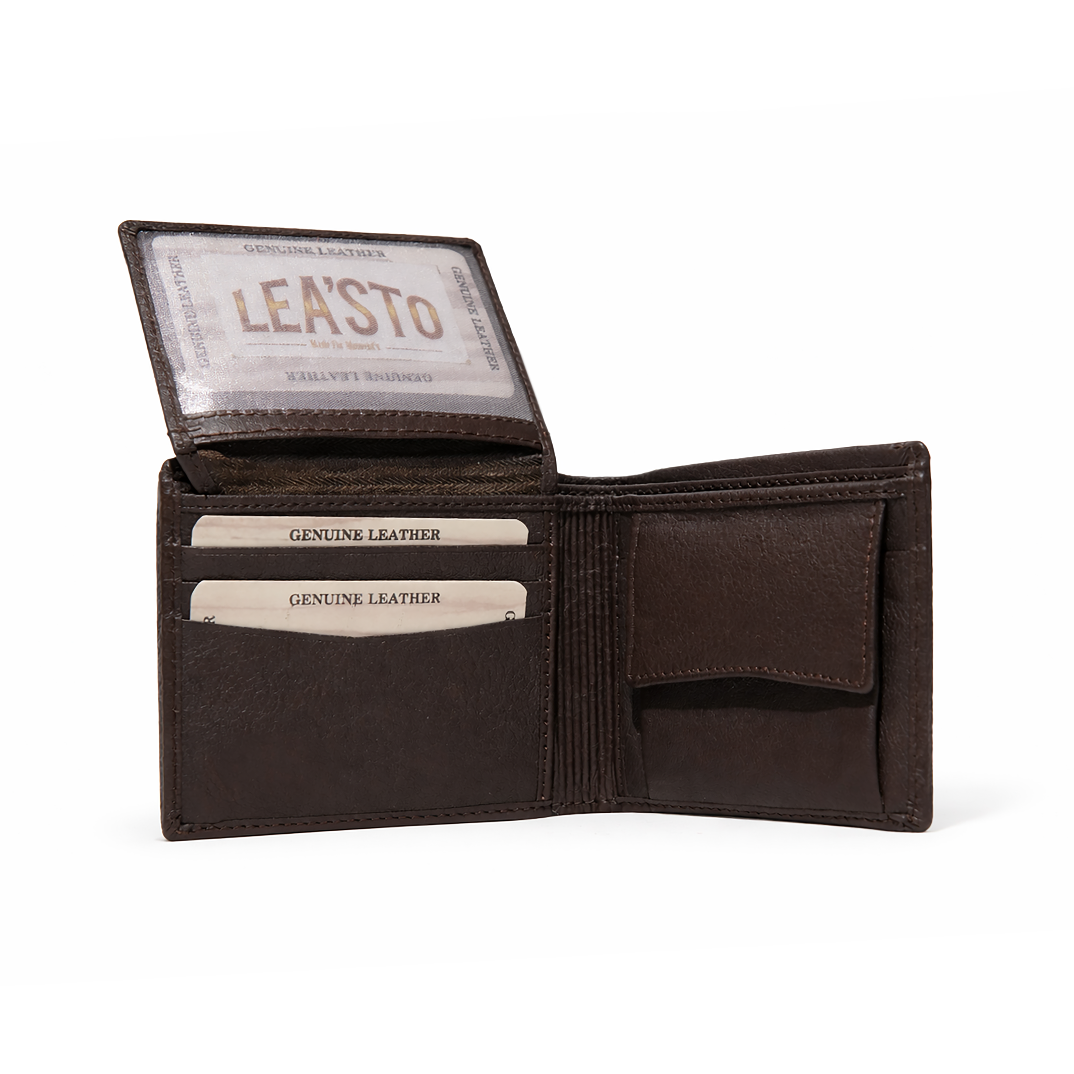 Leasto Premium Leather Bi-Fold Wallet