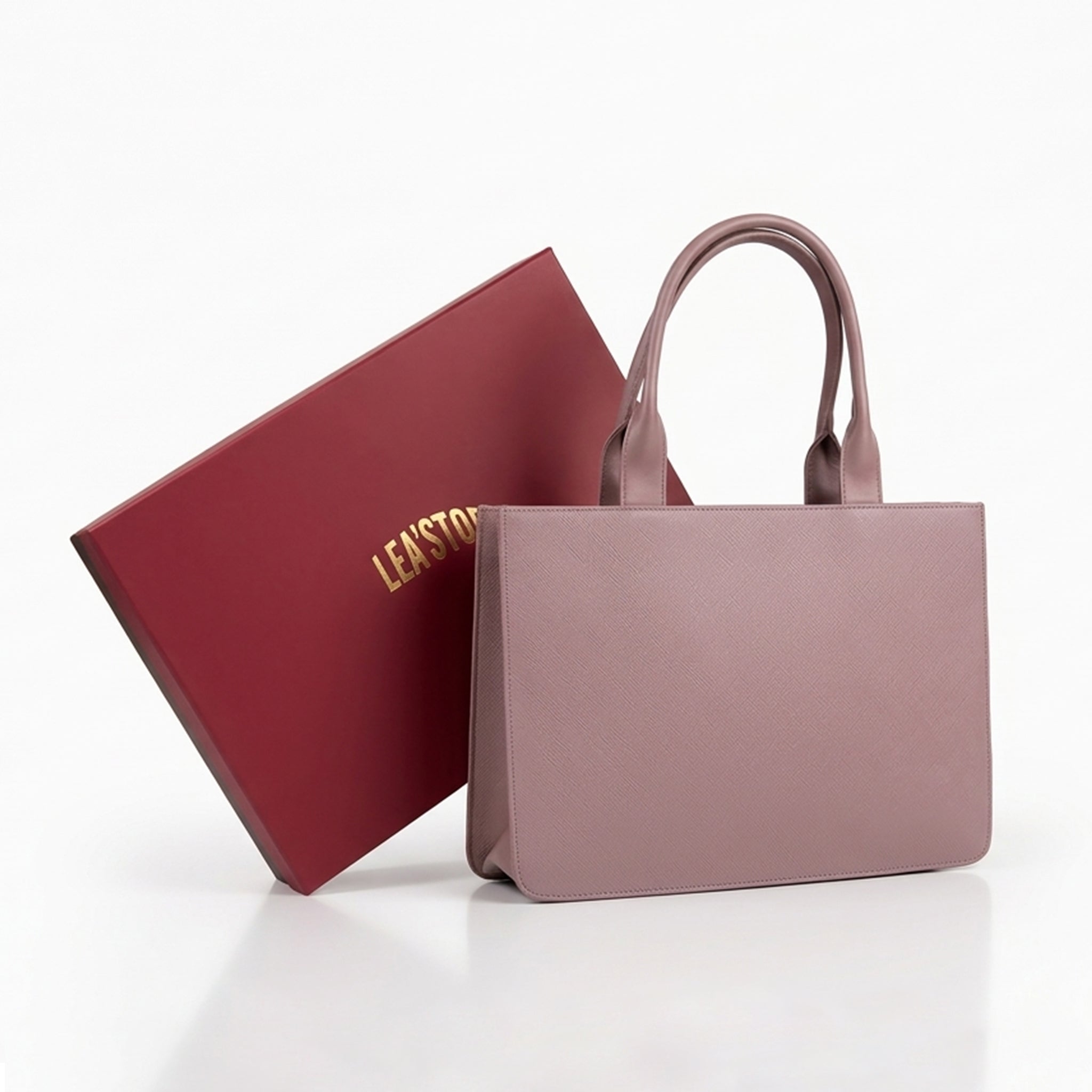 Leasto Personalized Dusty Rose Tote